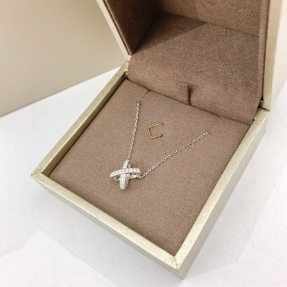 [Clover Jewelery]JEUX DE DIAMOND NECKLACE
