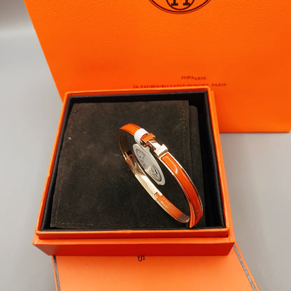 [Clover Jewelery]CLASSIC HM CLIC RED 8MM ENAMEL BRACELET