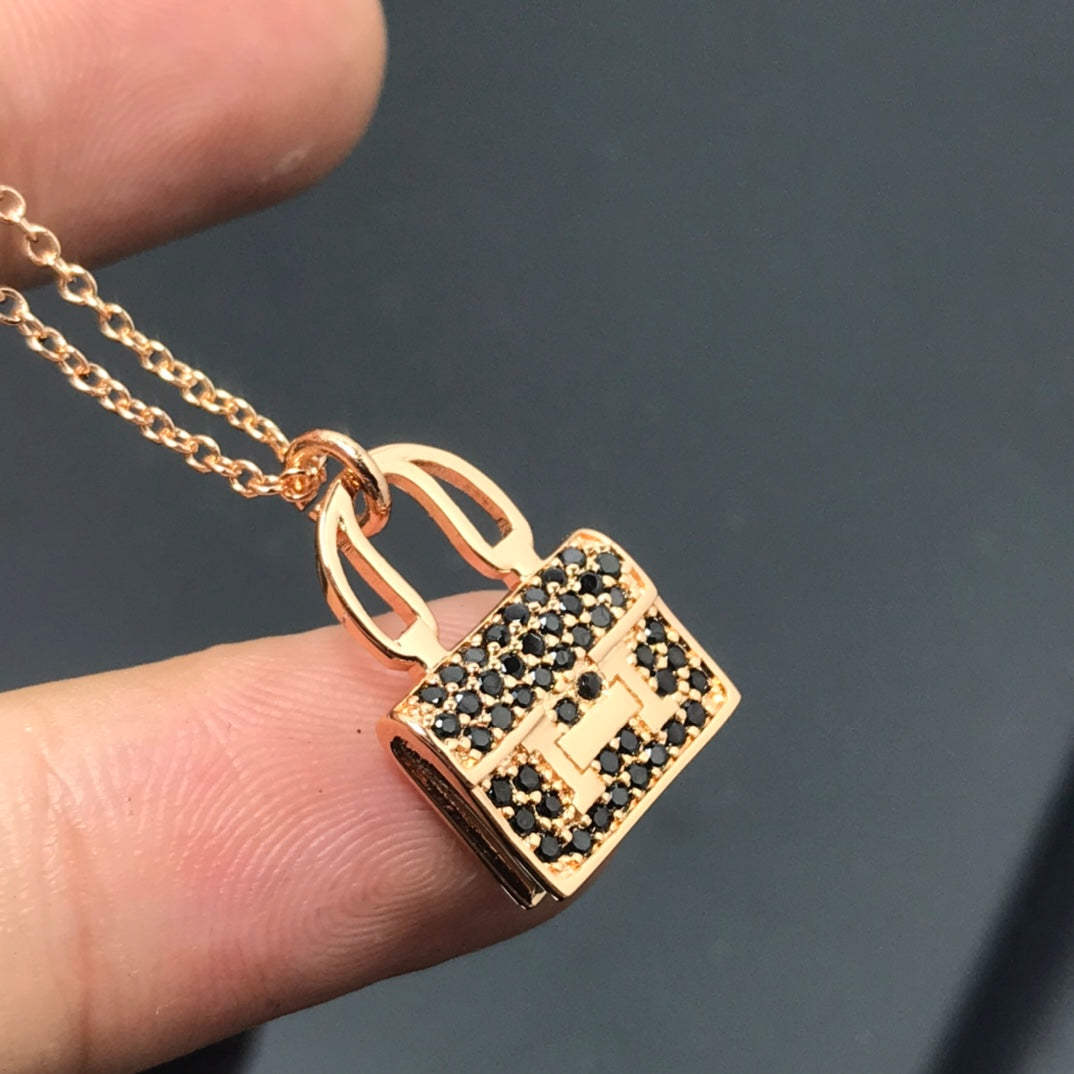 [Clover Jewelery]HM NECKLACE ARRIVAL BLACK DIAMOND