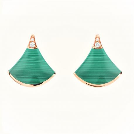 [Clover Jewelery]DIVAS DREAM EARRINGS PINK GOLD