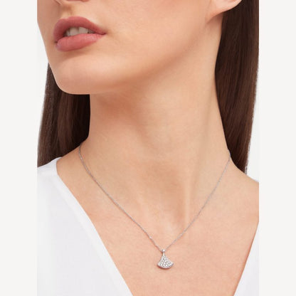 [Clover Jewelery]DREAM NECKLACE SILVER DIAMOND