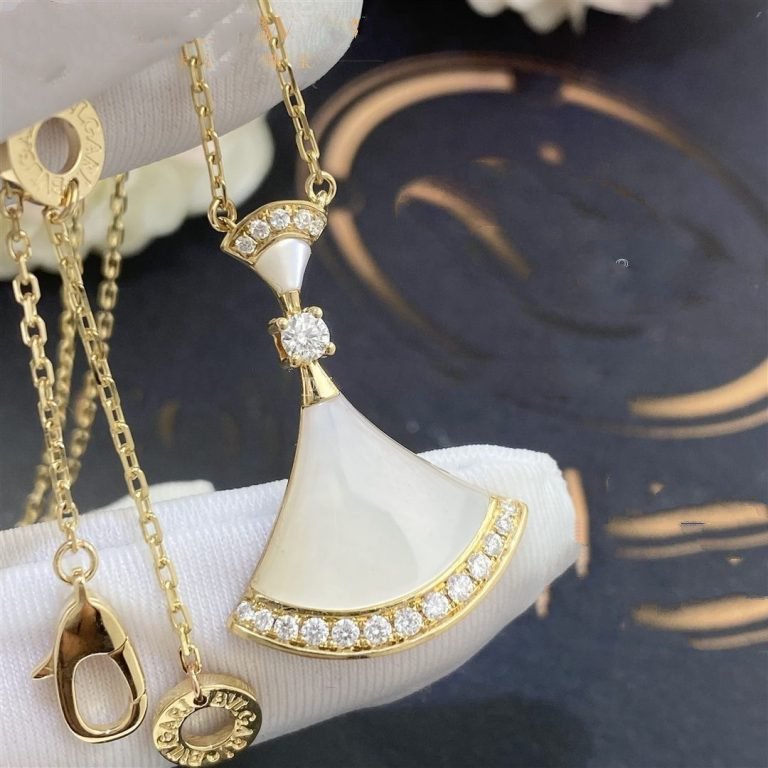 [Clover Jewelery]DREAM NECKLACE MOP GOLD DIAMOND