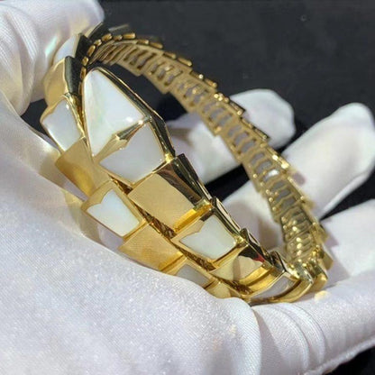 [Clover Jewelery]SERPENTI BRACELET MOP GOLD