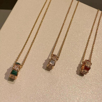 [Clover Jewelery]SERPENTI PEDANT DIAMOND NECKLACE