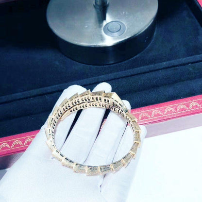 [Clover Jewelery]SERPENTI BRACELET 8MM PINK GOLD DIAMOND