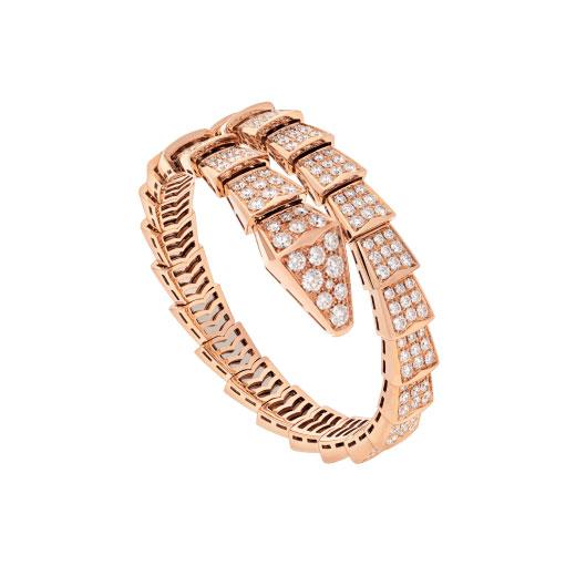 [Clover Jewelery]SERPENTI BRACELET 8MM PINK GOLD DIAMOND