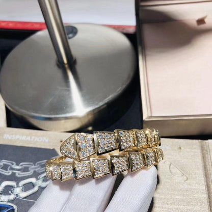 [Clover Jewelery]SERPENTI BRACELET 8MM GOLD DIAMOND