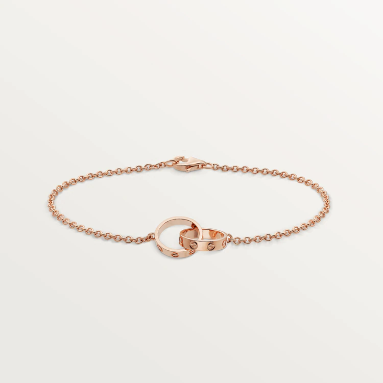 [Clover Jewelery]LOVE BRACELET DOUBLE RING