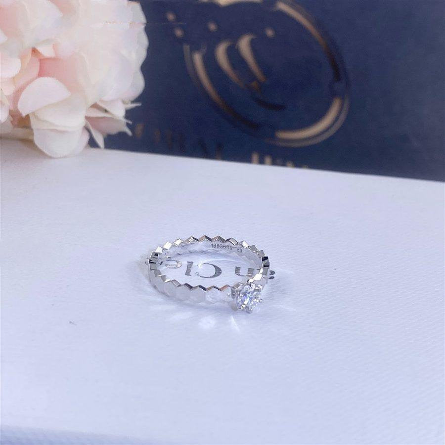 [Clover Jewelery]BEE LOVE RING SILVER 1 DIAMOND