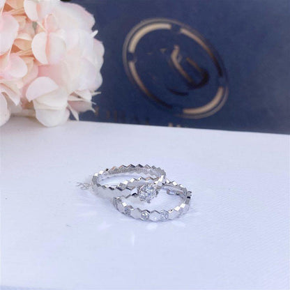 [Clover Jewelery]BEE LOVE RING SILVER 1 DIAMOND