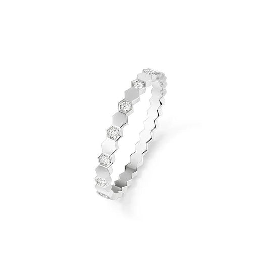 [Clover Jewelery]BEE LOVE RING SILVER DIAMOND