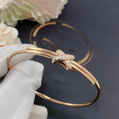 [Clover Jewelery]JEUX DE BRACELET PINK GOLD DIAMONDS