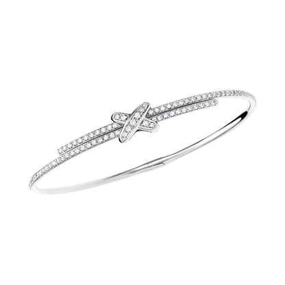 [Clover Jewelery]JEUX DE BRACELET DIAMONDS SILVER