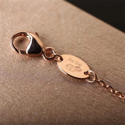 [Clover Jewelery]Hollow Design Four-Leaf Clover Flower Shape Ring