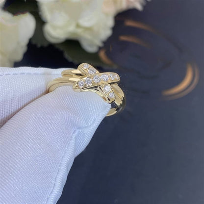 [Clover Jewelery]JEUX DE GOLD DIAMOND RING