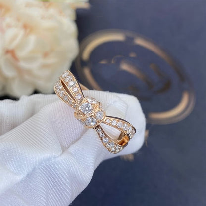 [Clover Jewelery]LIENS PINK GOLD DIAMOND RING