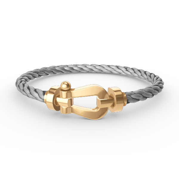 [Clover Jewelery]FORCE LARGE HORSESHOE NO DIAMOND BRACELET GOLD