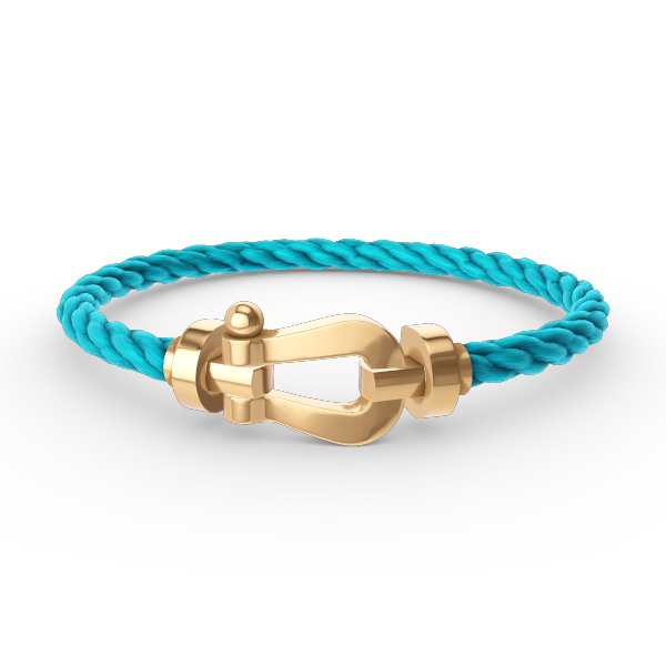 [Clover Jewelery]FORCE LARGE HORSESHOE NO DIAMOND BRACELET GOLD