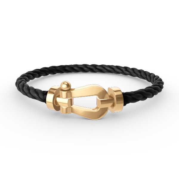 [Clover Jewelery]FORCE LARGE HORSESHOE NO DIAMOND BRACELET GOLD