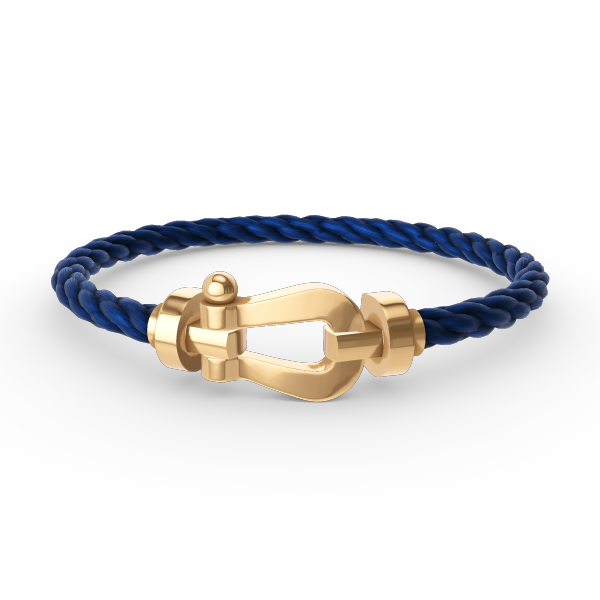 [Clover Jewelery]FORCE LARGE HORSESHOE NO DIAMOND BRACELET GOLD