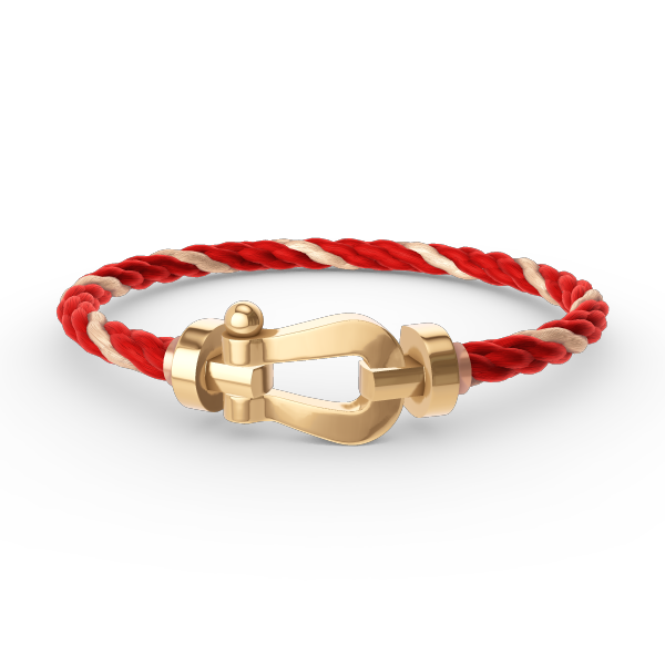 [Clover Jewelery]FORCE LARGE HORSESHOE NO DIAMOND BRACELET GOLD