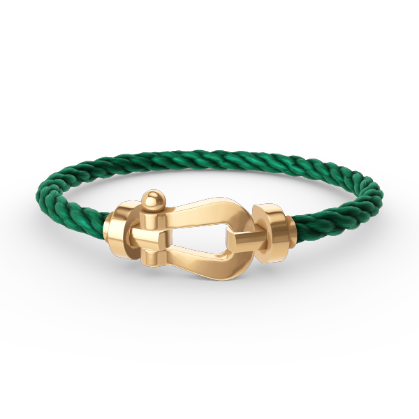 [Clover Jewelery]FORCE LARGE HORSESHOE NO DIAMOND BRACELET GOLD