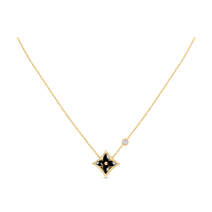 [Clover Jewelery]STAR BLACK MOP NECKLACE