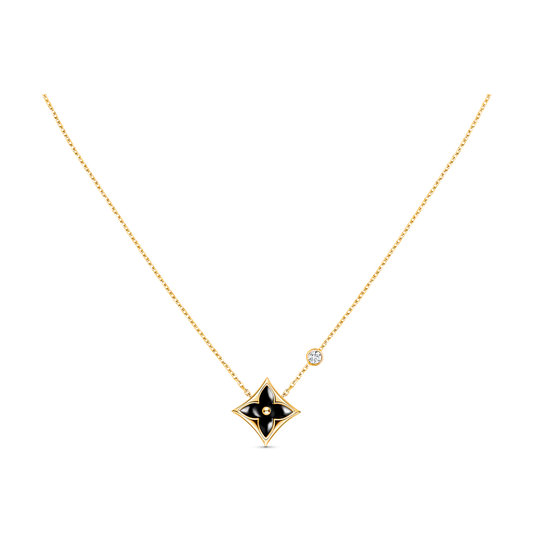 [Clover Jewelery]STAR BLACK MOP NECKLACE
