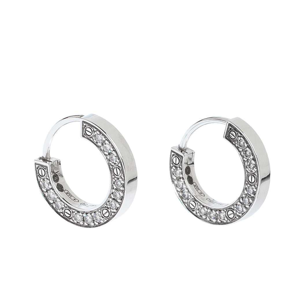 [Clover Jewelery]LOVE DIAMOND EARRINGS