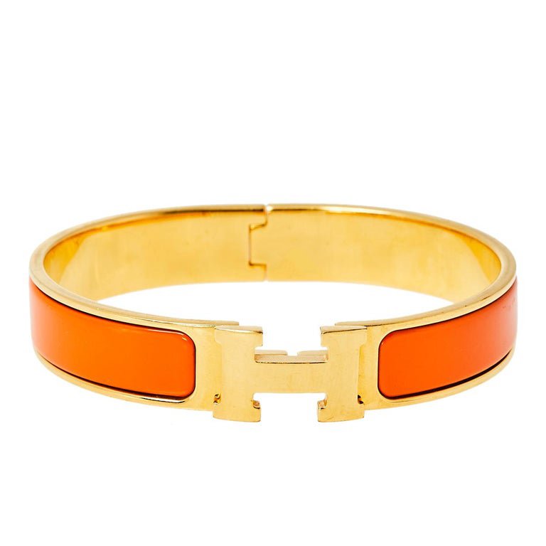 [Clover Jewelery]H ORANGE BRACELET