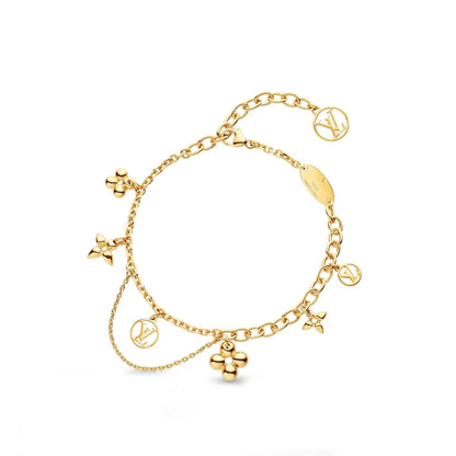 [Clover Jewelery]BLOOMING PINK GOLD MOP BRACELET