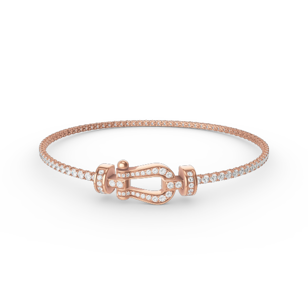 [Clover Jewelery]FORCE  HORSESHOE  DIAMOND TENNIS BRACELET