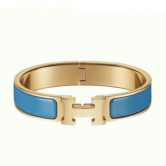 [Clover Jewelery]H BRACELET TURQUOISE 12MM