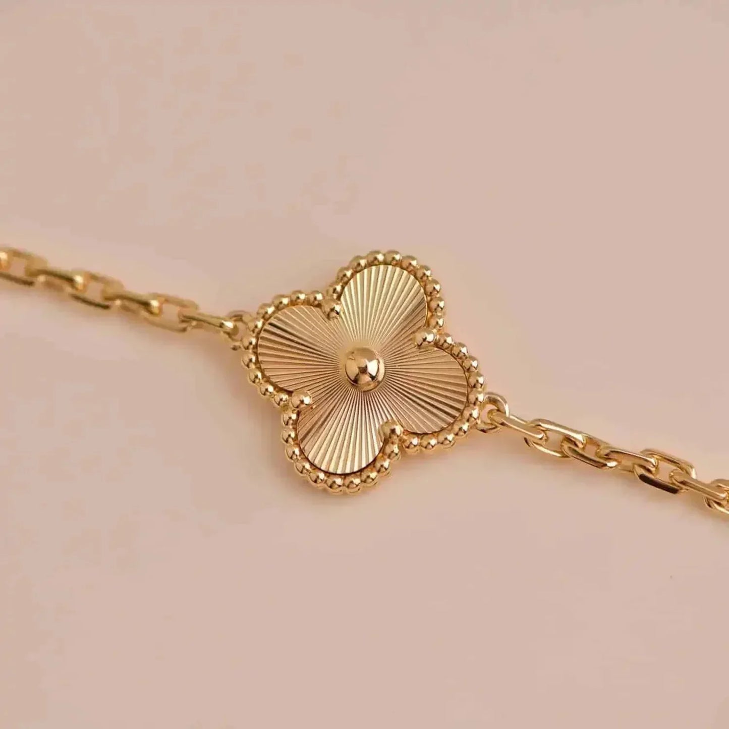 [Clover Jewelery]CLOVER 5 FLOWERS LASER BRACELET