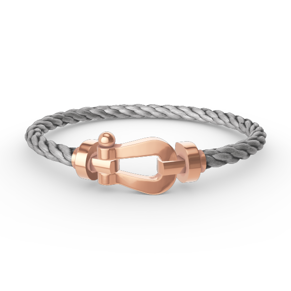 [Clover Jewelery]FORCE LARGE HORSESHOE NO DIAMOND BRACELET ROSE GOLD
