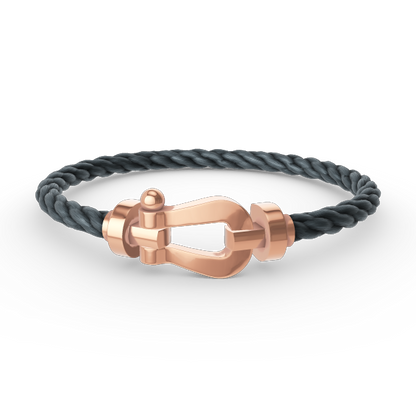 [Clover Jewelery]FORCE LARGE HORSESHOE NO DIAMOND BRACELET ROSE GOLD