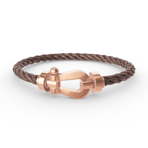 [Clover Jewelery]FORCE LARGE HORSESHOE NO DIAMOND BRACELET ROSE GOLD