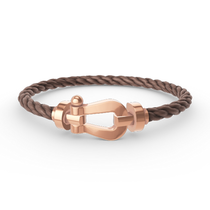 [Clover Jewelery]FORCE LARGE HORSESHOE NO DIAMOND BRACELET ROSE GOLD