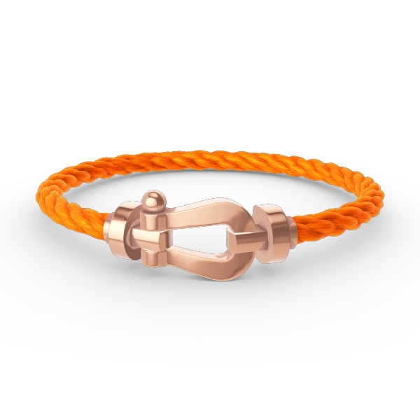 [Clover Jewelery]FORCE LARGE HORSESHOE NO DIAMOND BRACELET ROSE GOLD