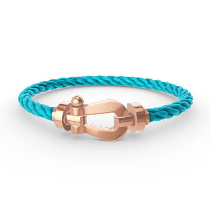 [Clover Jewelery]FORCE LARGE HORSESHOE NO DIAMOND BRACELET ROSE GOLD