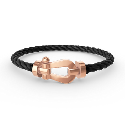 [Clover Jewelery]FORCE LARGE HORSESHOE NO DIAMOND BRACELET ROSE GOLD