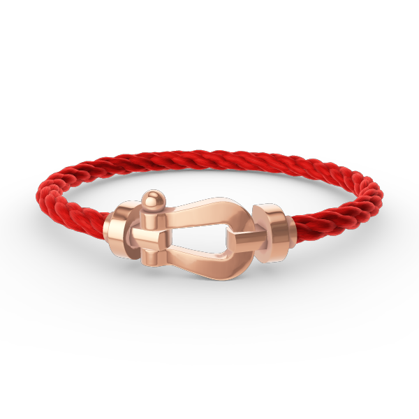 [Clover Jewelery]FORCE LARGE HORSESHOE NO DIAMOND BRACELET ROSE GOLD