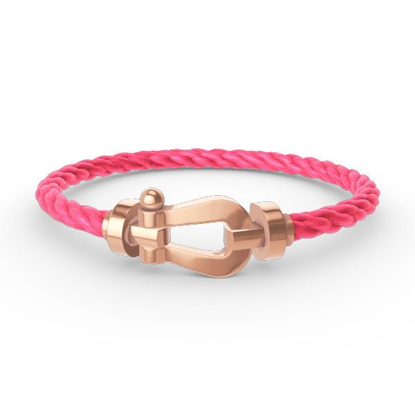 [Clover Jewelery]FORCE LARGE HORSESHOE NO DIAMOND BRACELET ROSE GOLD