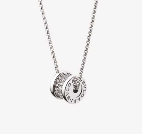 [Clover Jewelery]ZERO 1 SILVER DIAMOND NECKLACE