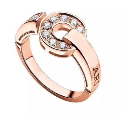 [Clover Jewelery]DREAM RING DIAMOND PINK GOLD