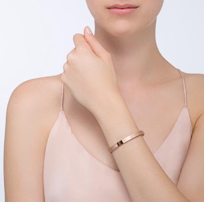 [Clover Jewelery]LOVE BRACELET 6.1MM 4 DIAMONDS