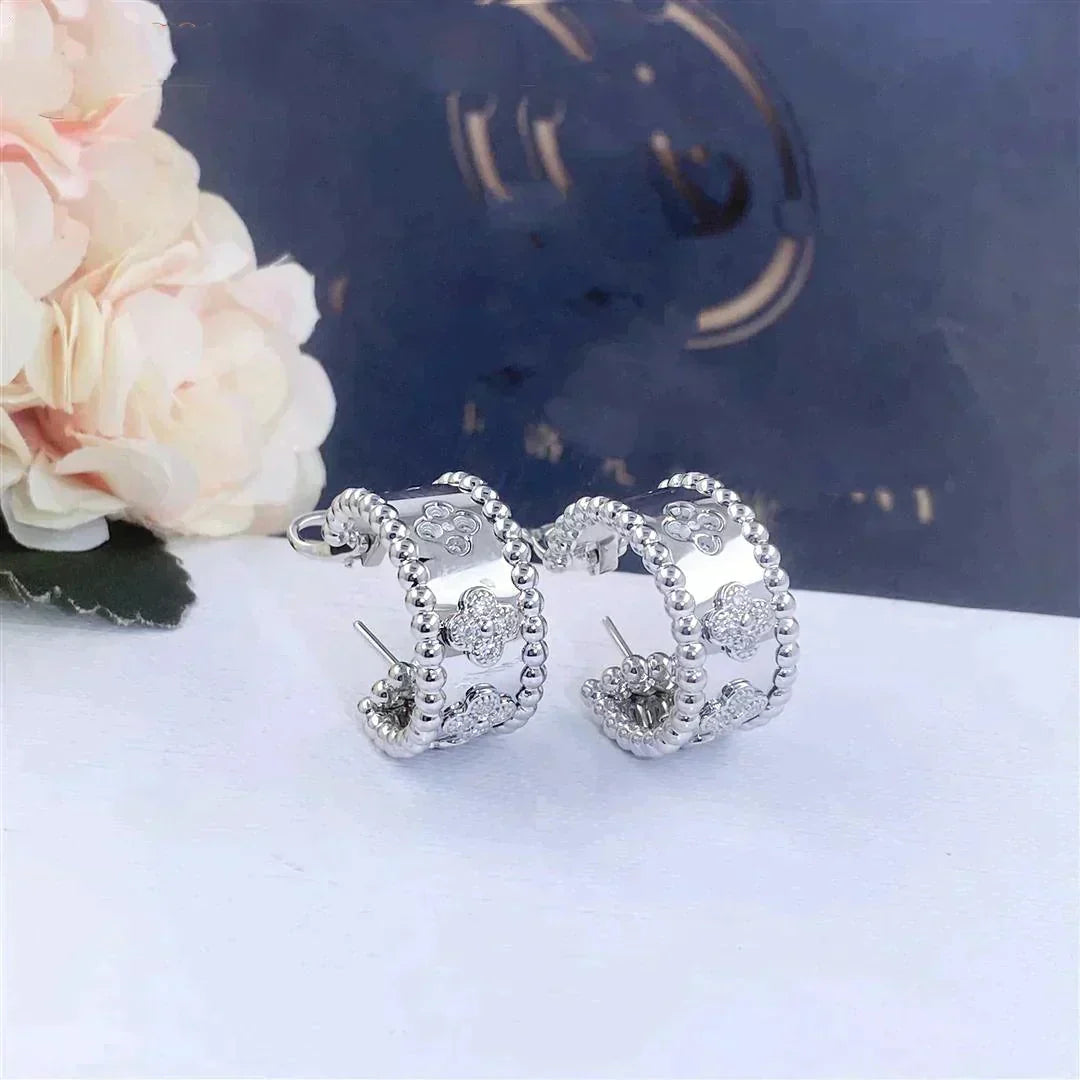 [Clover Jewelery]PERLEE DIAMOND EARRINGS