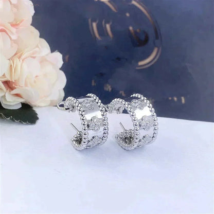 [Clover Jewelery]PERLEE DIAMOND EARRINGS