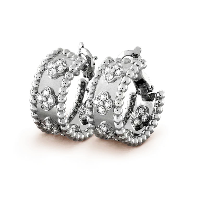 [Clover Jewelery]PERLEE DIAMOND EARRINGS