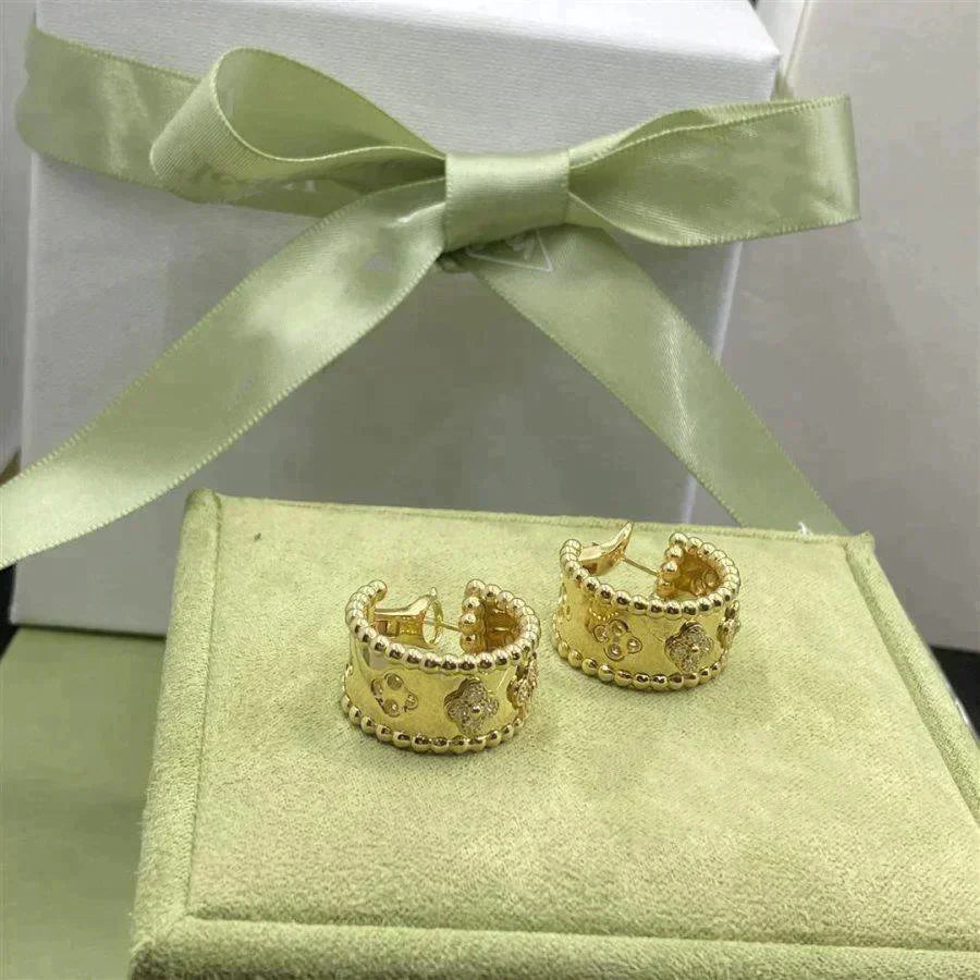 [Clover Jewelery]PERLEE DIAMOND EARRINGS